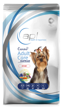 Karma sucha z wołowiną APL Canine Adult Care (małe rasy) 8 kg