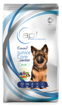 Karma sucha z jagnięciną APL Canine Junior Care (duże rasy) 8 kg