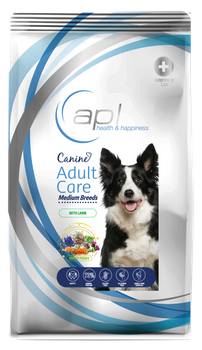 Karma sucha z jagnięciną APL Canine Adult Care (średnie rasy) 8 kg